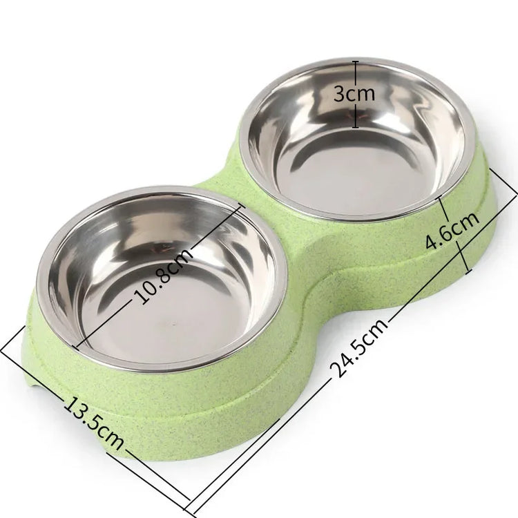 Gamelles doubles pour animaux