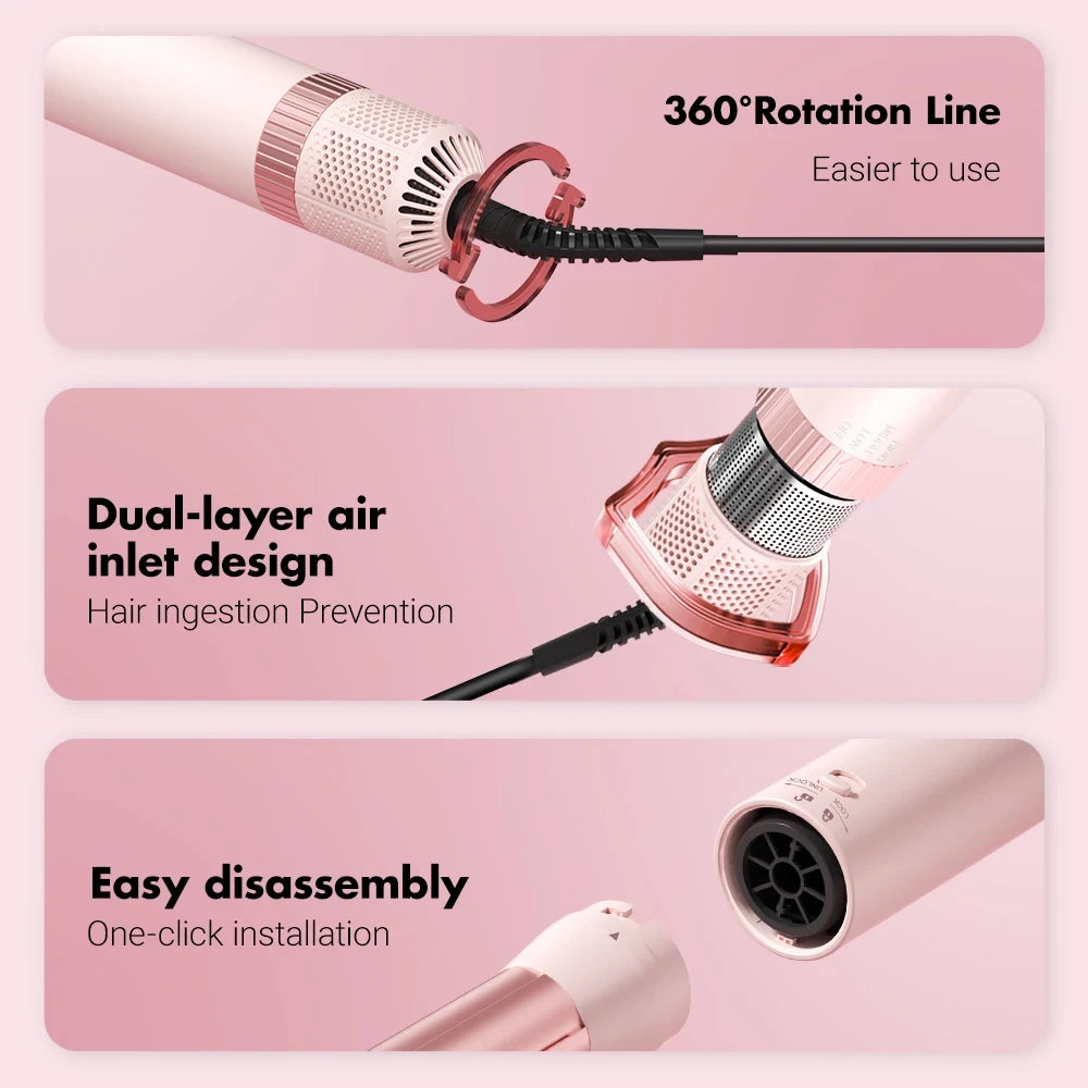 Brosse Soufflante Coiffante 5 en 1