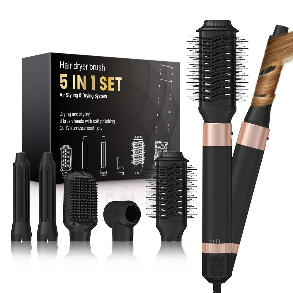 Brosse Soufflante Coiffante 5 en 1