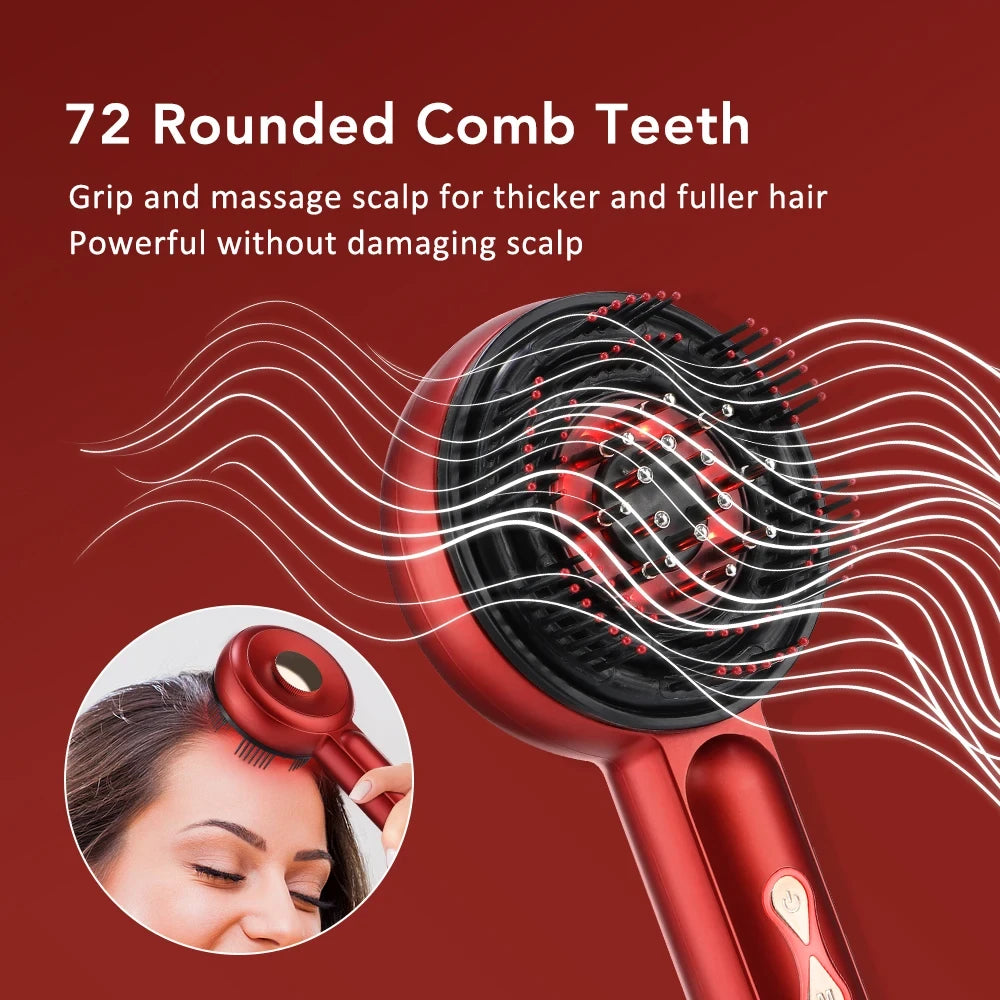 Peigne De Massage Électrique Pour Cuir Chevelu