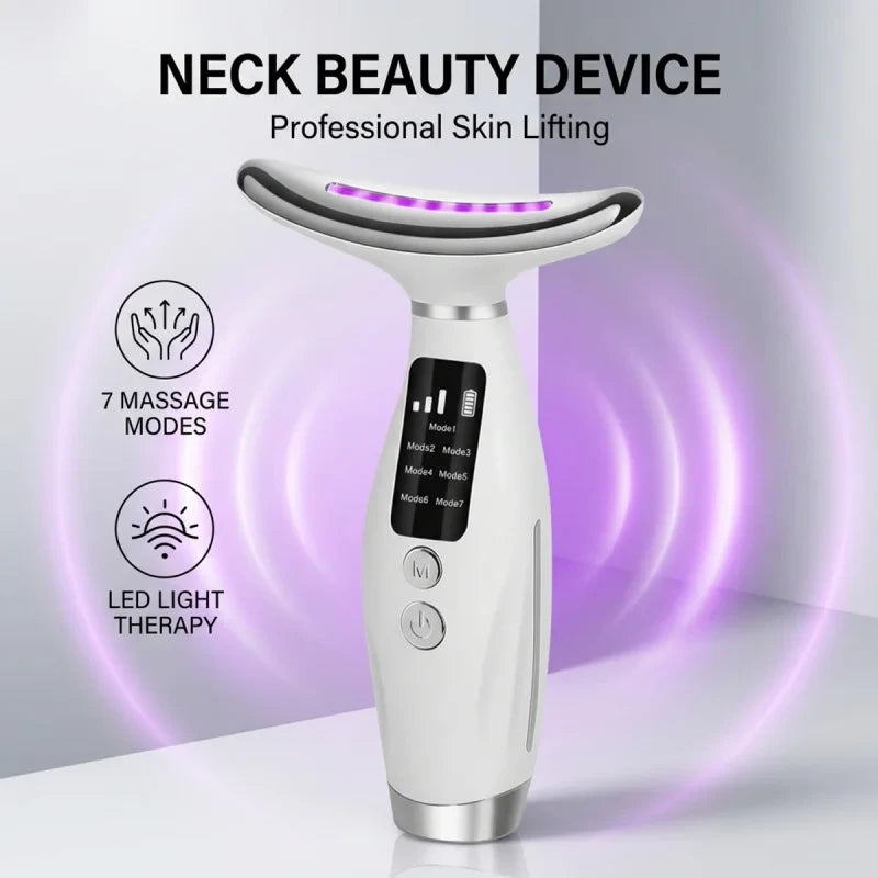 Masque Visage et Cou Phototherapie LED