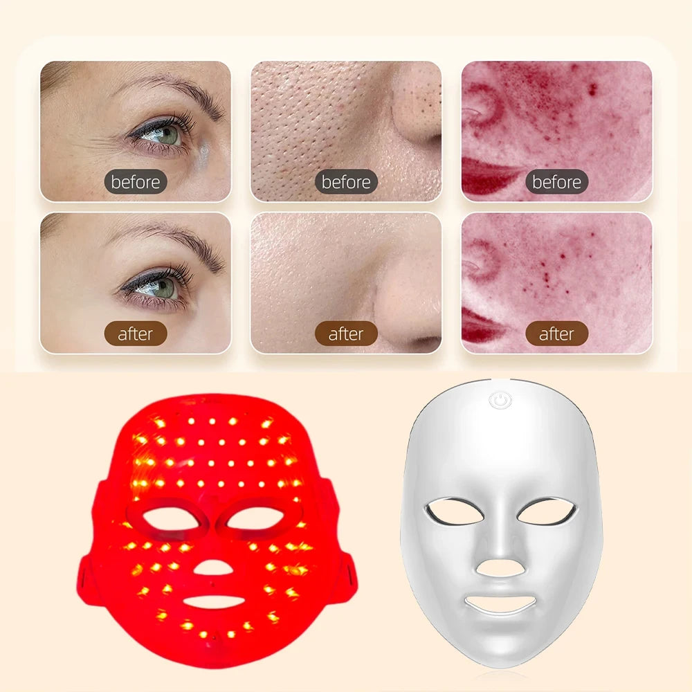 Masque LED Visage Rechargeable