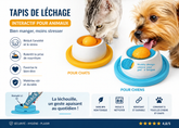Tapis de léchage pour animaux