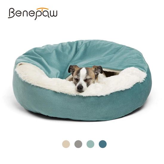 Lit Orthopédique Chien & Chat Benepaw — Couverture Incluse Imperméable | Petloria