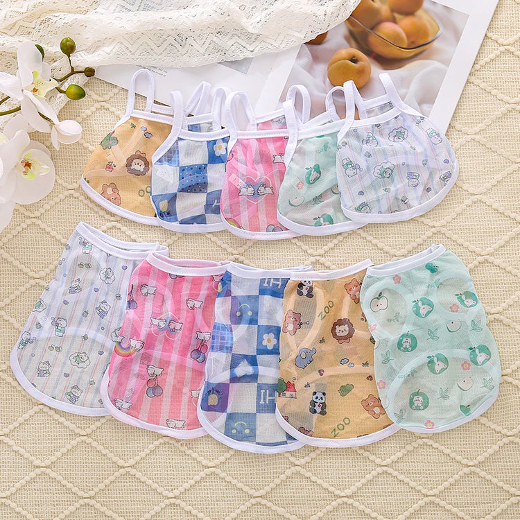 Pet Clothing Summer Mesh Vest