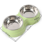 Gamelles doubles pour animaux 