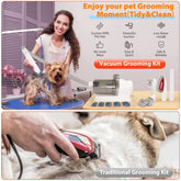 Pet Grooming Vacuum Suction Kit