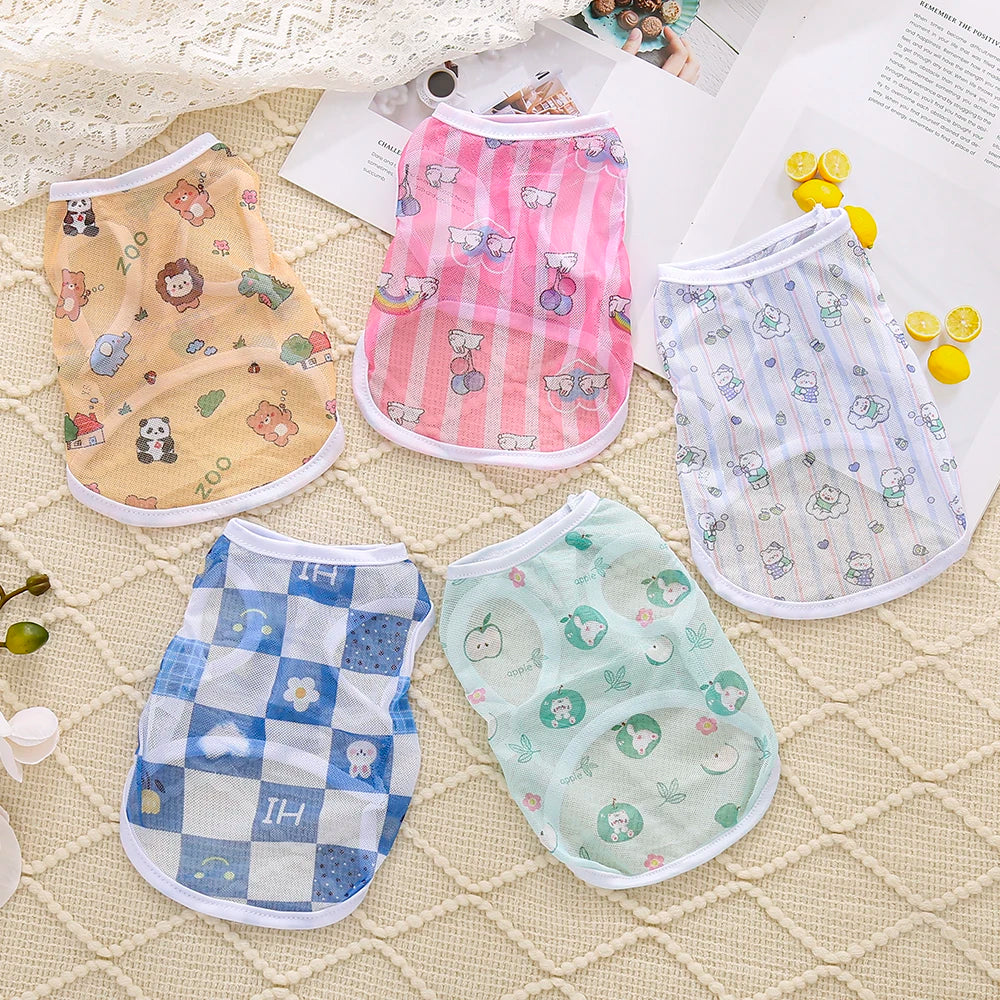 Pet Clothing Summer Mesh Vest