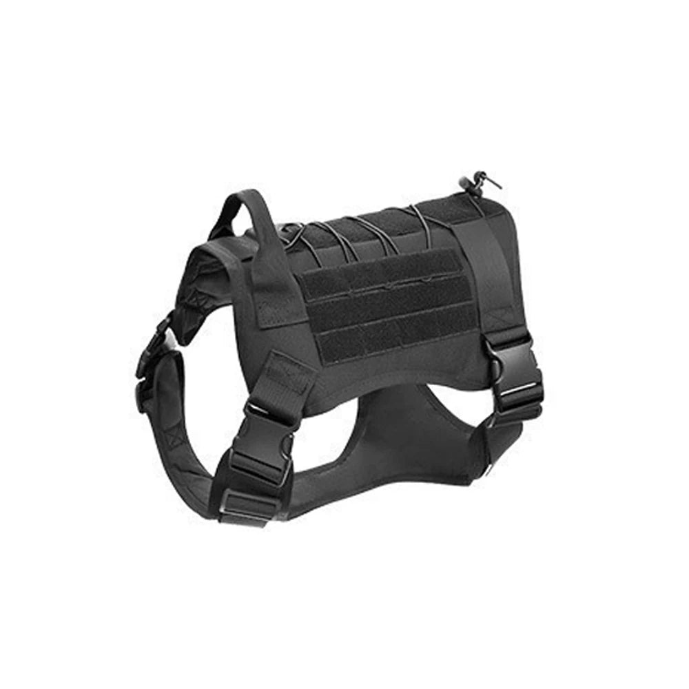 Set Tactique Chien 3-en-1 — Harnais, Collier & Laisse Nylon Ajustables | Petloria