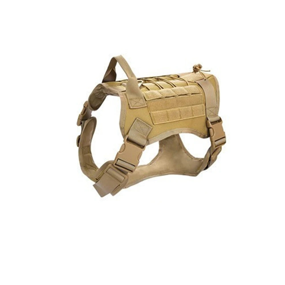 Set Tactique Chien 3-en-1 — Harnais, Collier & Laisse Nylon Ajustables | Petloria