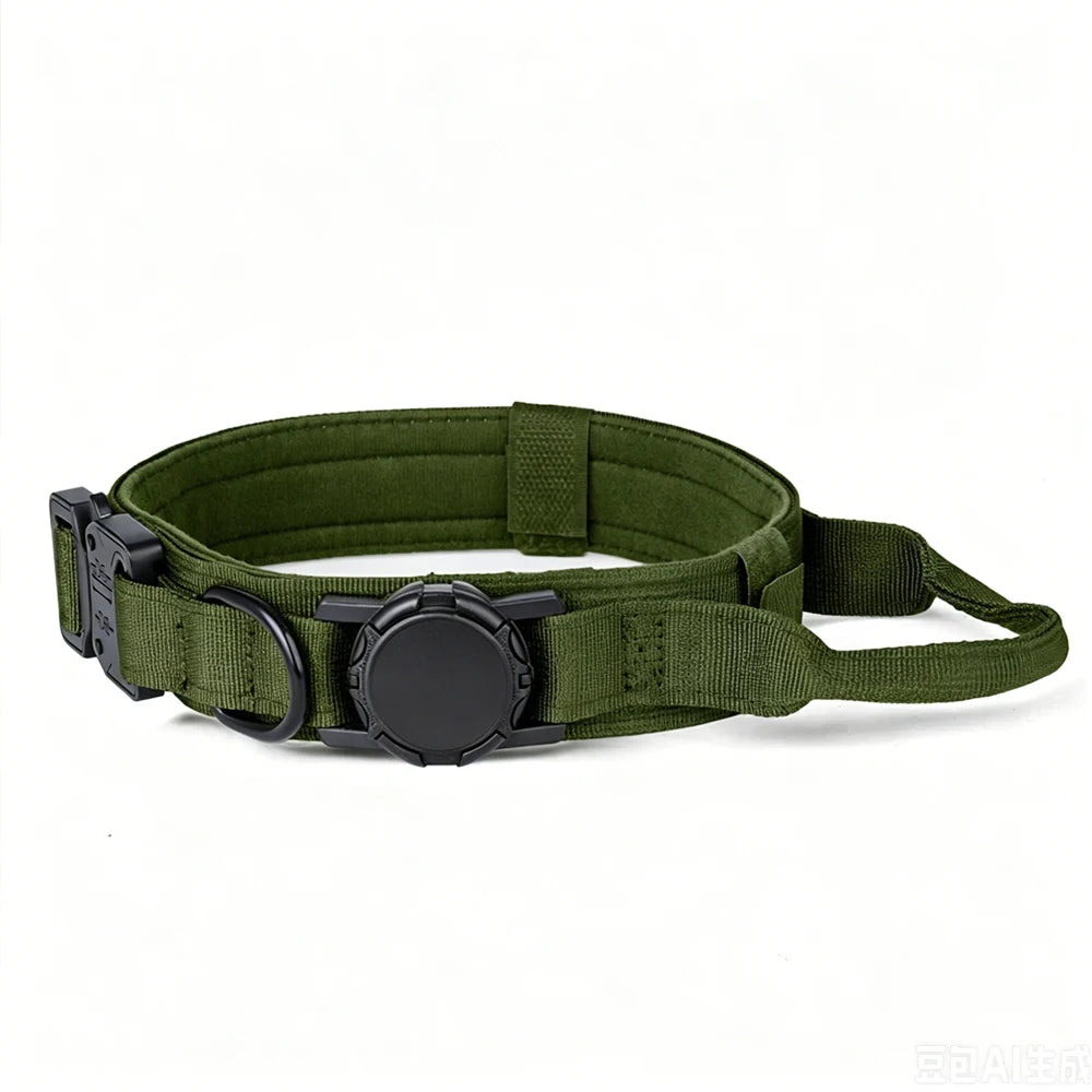 Set Tactique Chien 3-en-1 — Harnais, Collier & Laisse Nylon Ajustables | Petloria