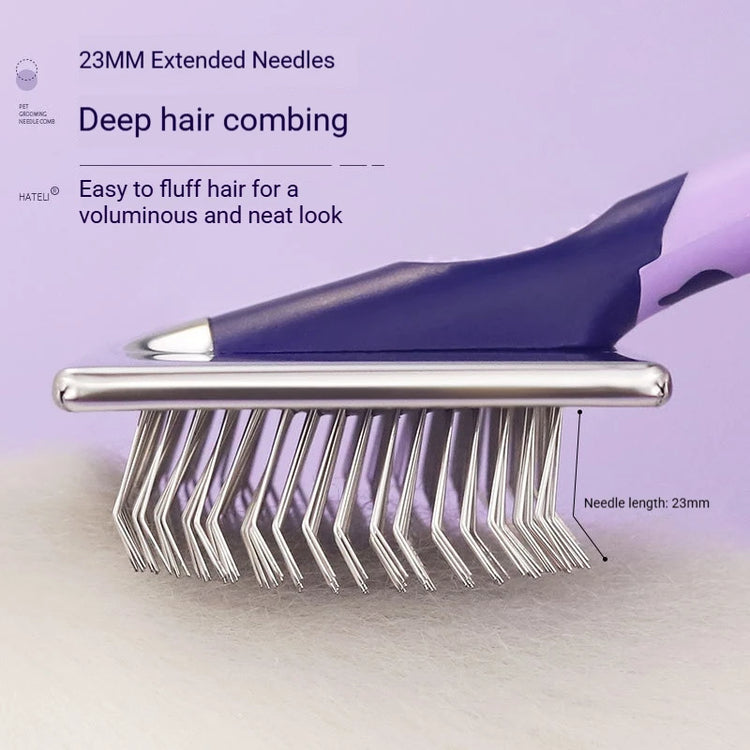 Pet Grooming Needle Comb for Thick Hair