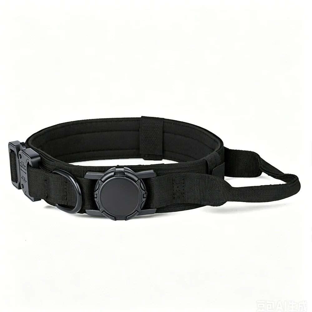 Set Tactique Chien 3-en-1 — Harnais, Collier & Laisse Nylon Ajustables | Petloria