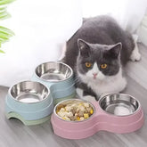 Gamelles doubles pour animaux 
