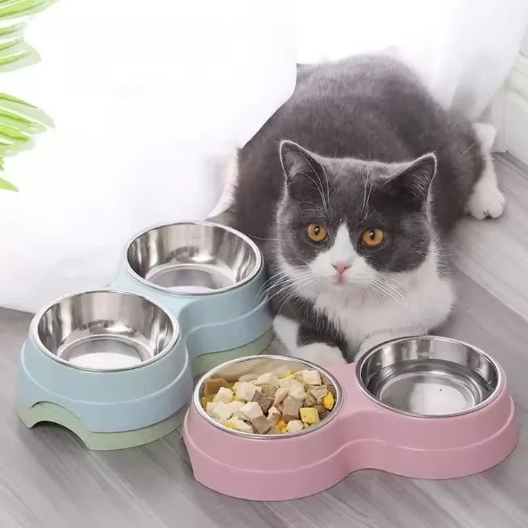 Gamelles doubles pour animaux 
