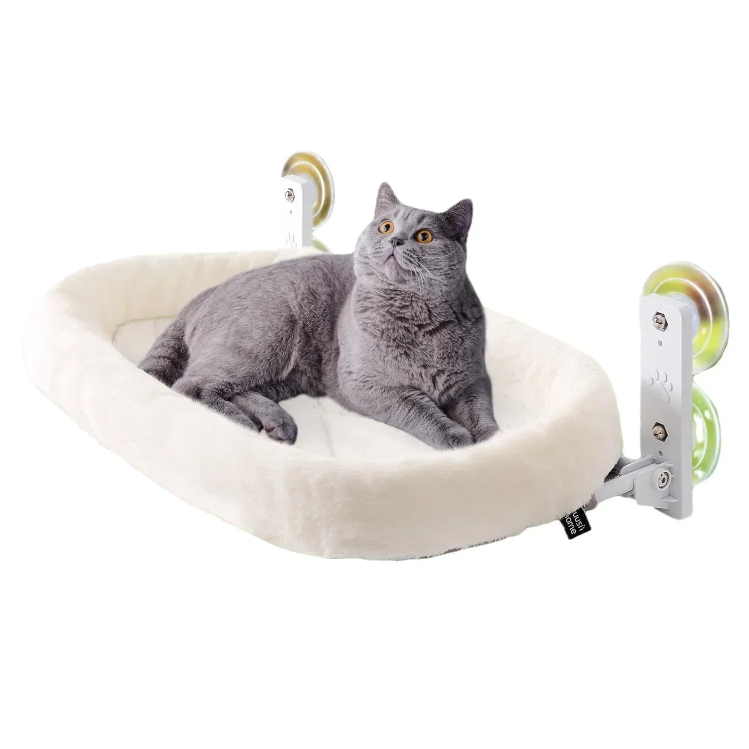 Perchoir Balcon Chat en Peluche — Nid Suspendu Extérieur | Petloria