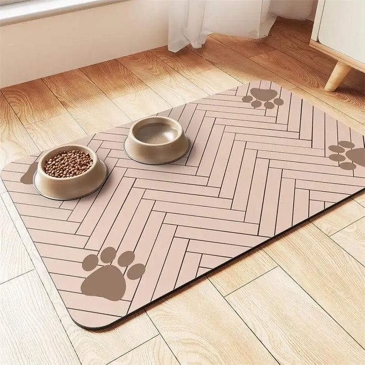 Tapis d’alimentation pour animaux 