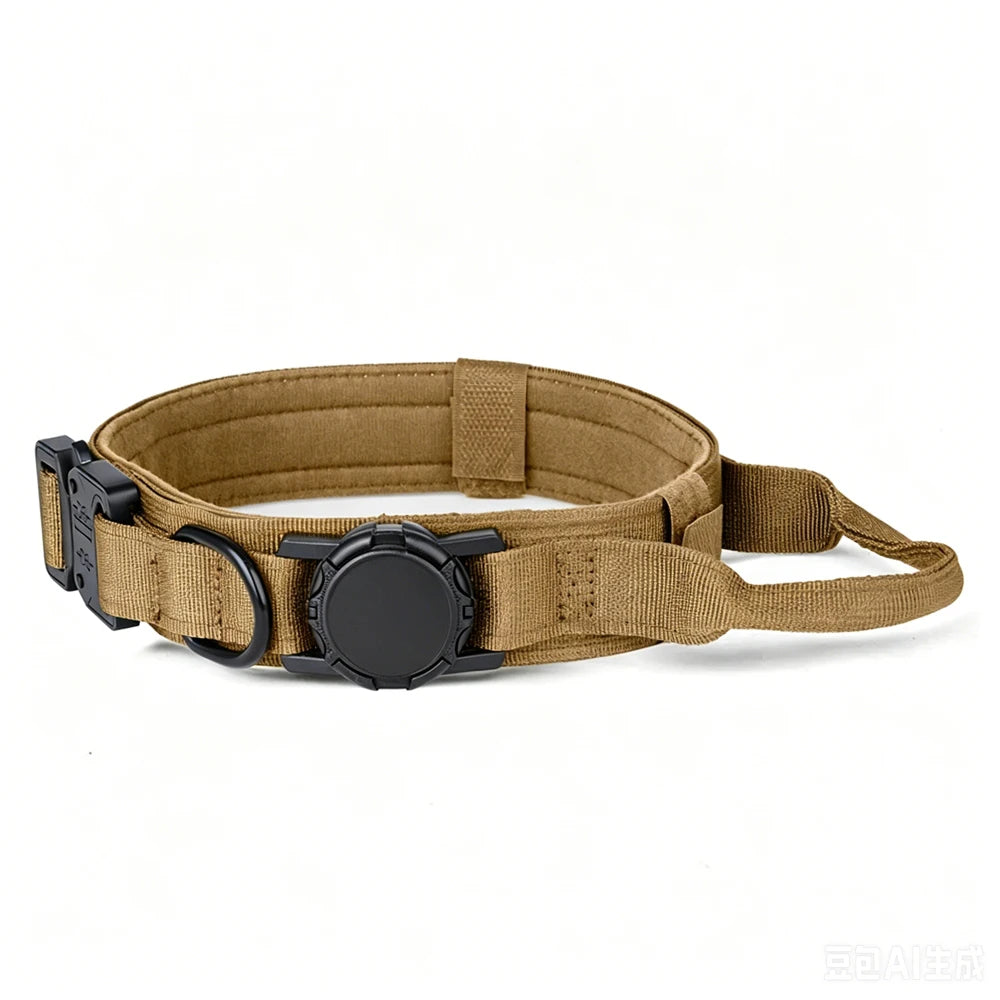 Set Tactique Chien 3-en-1 — Harnais, Collier & Laisse Nylon Ajustables | Petloria
