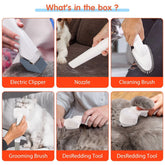 Pet Grooming Vacuum Suction Kit
