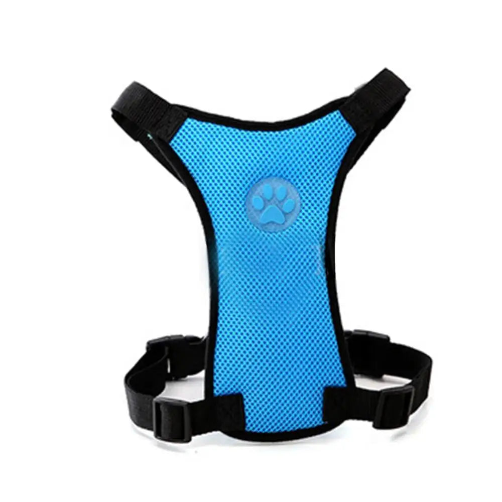 Harnais Mesh Chien Respirant — Sangle Sécurité Voiture Incluse | Petloria