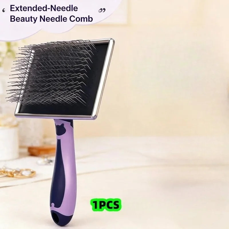 Pet Grooming Needle Comb for Thick Hair
