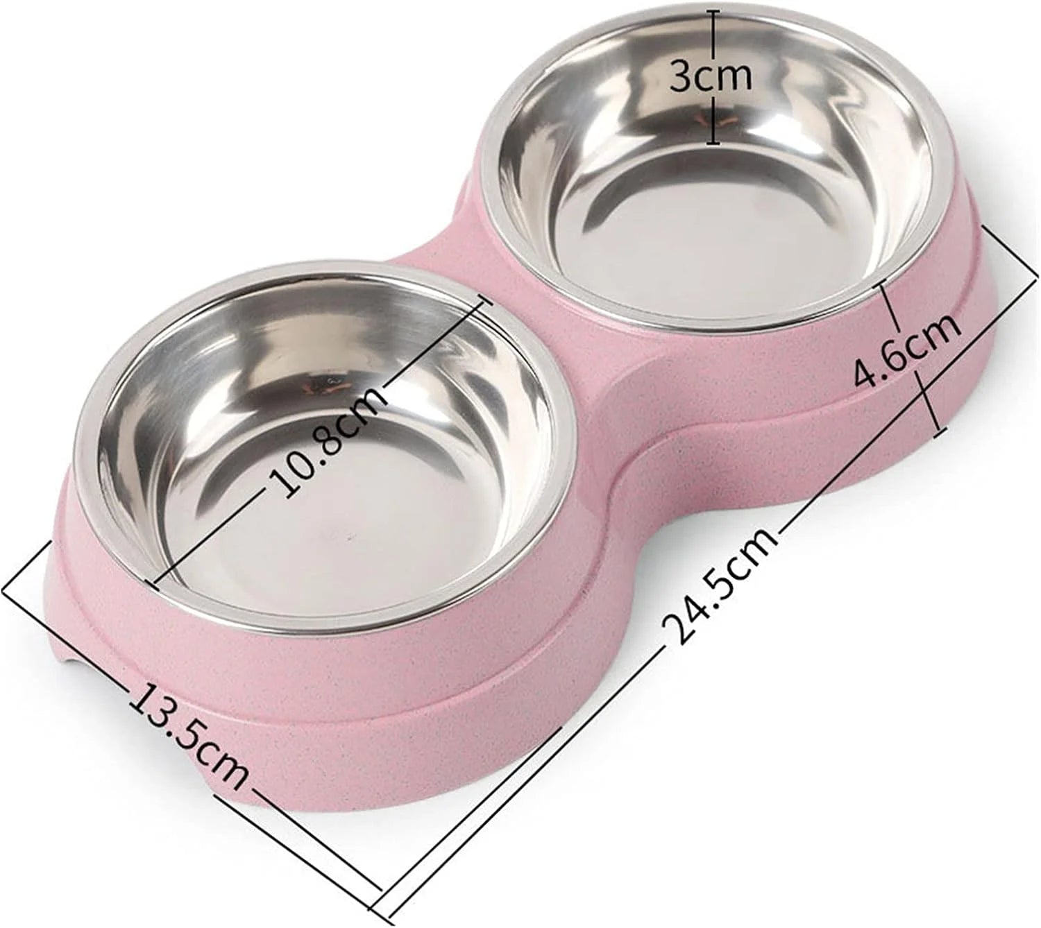 Gamelles doubles pour animaux 
