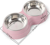 Gamelles doubles pour animaux 