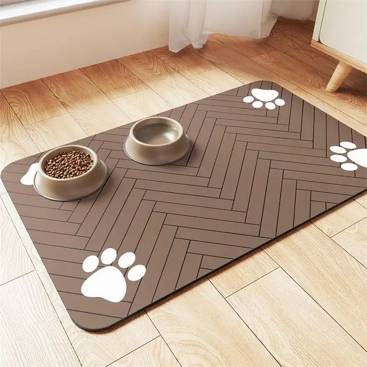 Tapis d’alimentation pour animaux 