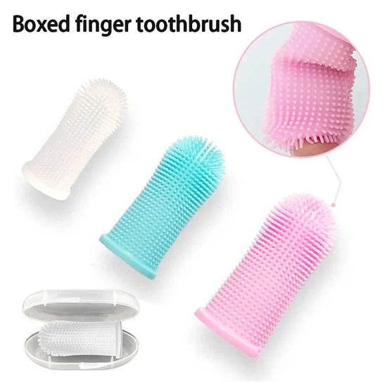Pet Finger Toothbrush Silicone