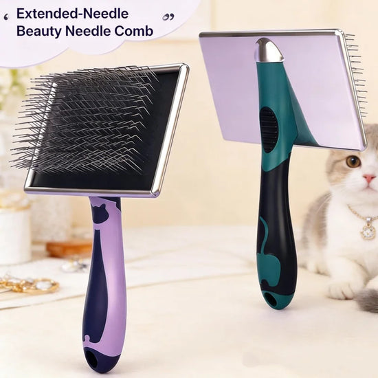 Pet Grooming Needle Comb for Thick Hair