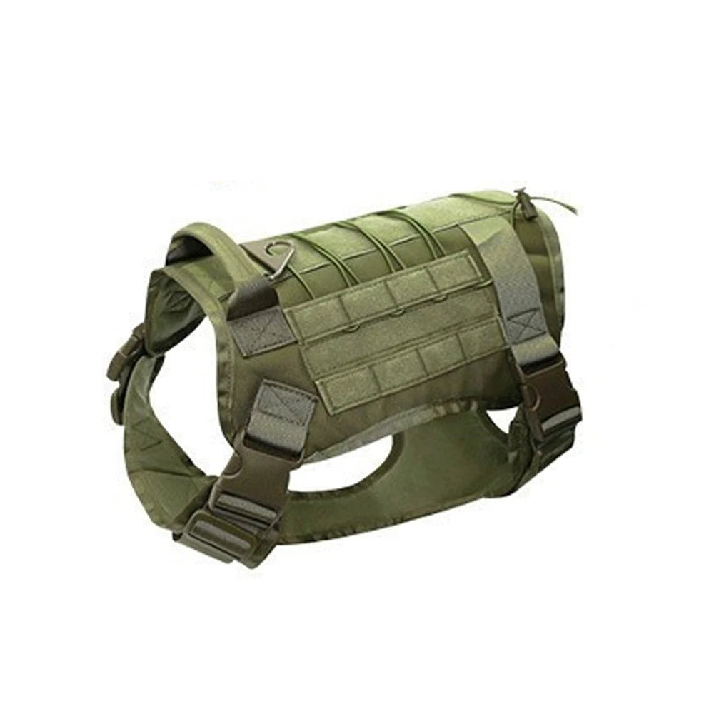 Set Tactique Chien 3-en-1 — Harnais, Collier & Laisse Nylon Ajustables | Petloria