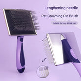 Pet Grooming Needle Comb for Thick Hair
