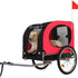 Remorque vélo chien convertible 3-en-1 avec pneus tout-terrain pour chiens jusqu&