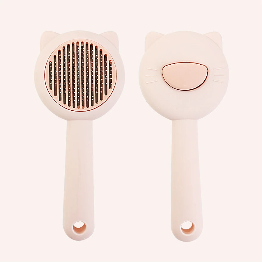 Peigne Démêlant Chat & Chien — Dents Fines Acier Inoxydable Anti-Nœuds | Petloria